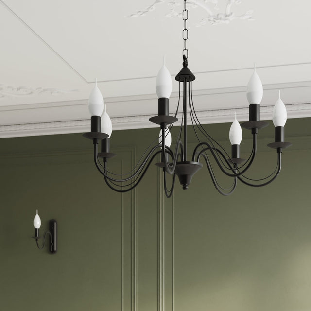 Sollux Lighting Wall Lamp MINERWA Black