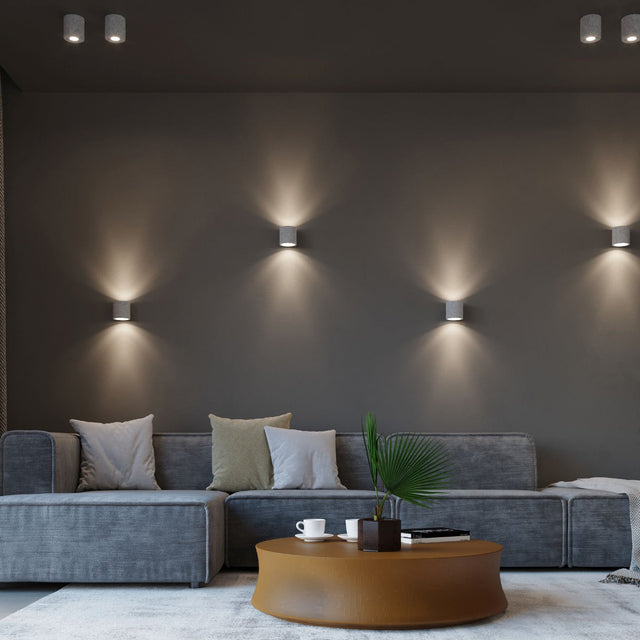Sollux Lighting Wall Lamp ORBIS Concrete