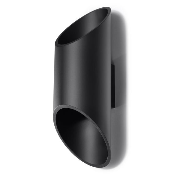 Unique light on the wall Sollux Lighting Wall lamp PENNE 30 black
