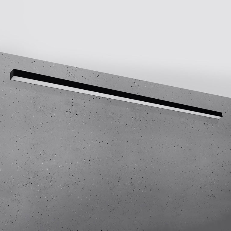 Sollux Lighting Wall Lamp PINNE 200 Black