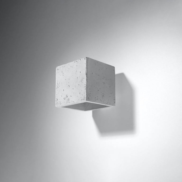 Sollux Lighting Wall Lamp QUAD Concrete