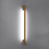 Eye-catching wall lamp Sollux Lighting Wall lamp SAPPO M golden 4000K