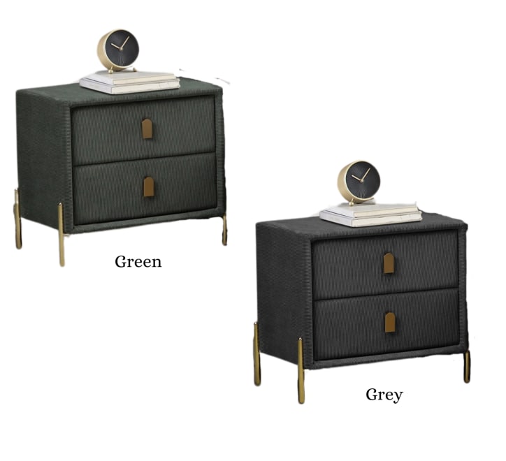 Waterford Bedside Locker Grey