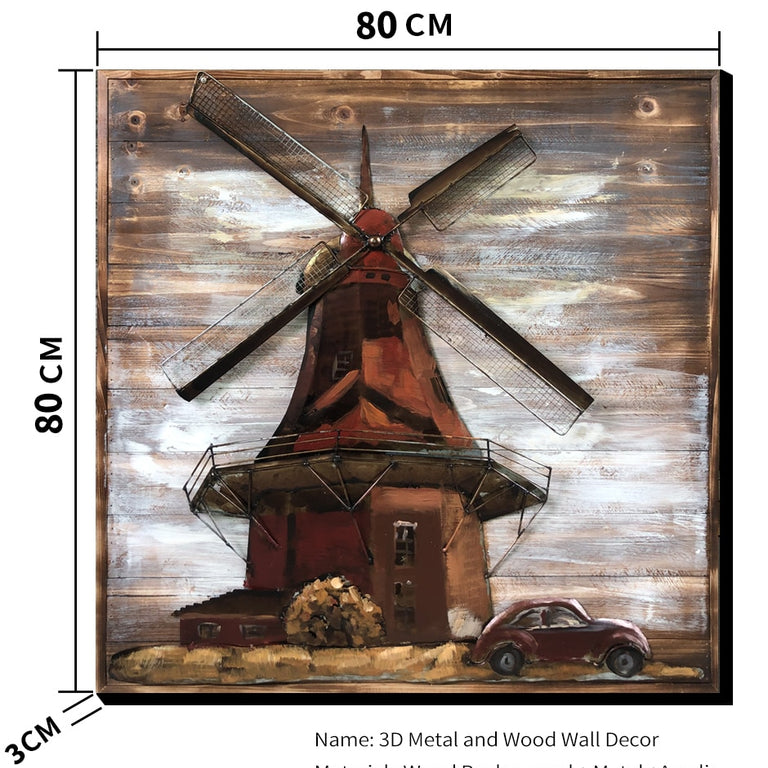 Windmill Wall Art