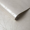 Graham & Brown Woodland Pearl Wallpaper close view picture of the wallpaper roll