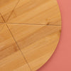 Delph Pizza Board & Cutter Set with sustainably sourced bamboo