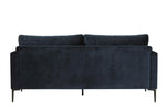 Comfortable Wren 3 Seater Sofa Navy with foam seat