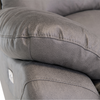 Modern recliner corner sofa with soft-touch upholstery
