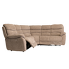 Comfortable U-shaped couch with electric reclining
