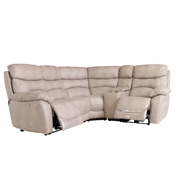 Elegant corner suite for a cozy living space
