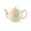 cream matt teapot 