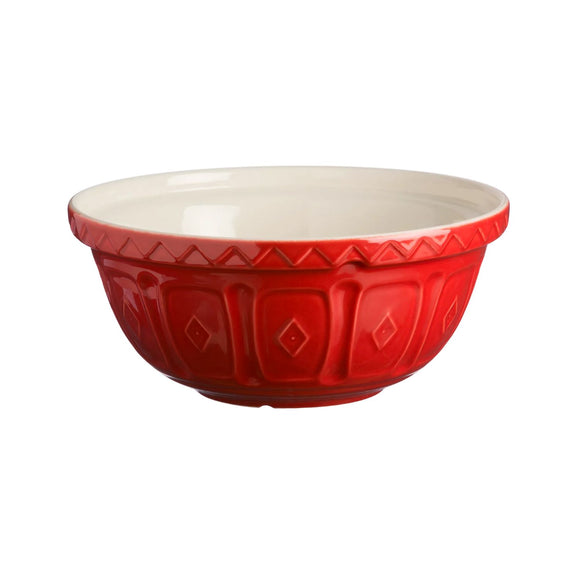 Colour Mix red mixing bowl perfect for baking and cooking