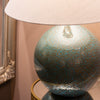 Regina Ceramic Table Lamp 66 cm  close view picture of the ceramic body