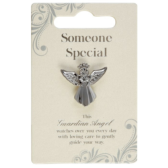 Guardian Angel Pin Badge | Sentimental Keepsake Gift - Foy and Company