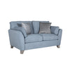 Compact and stylish two-seater sofa.