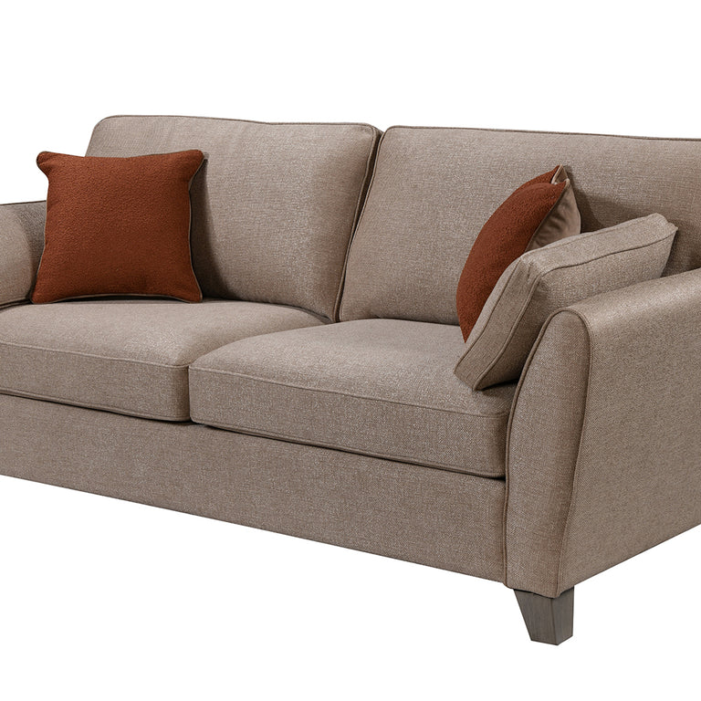 Cantrell 3 Seater Sofa Biscuit