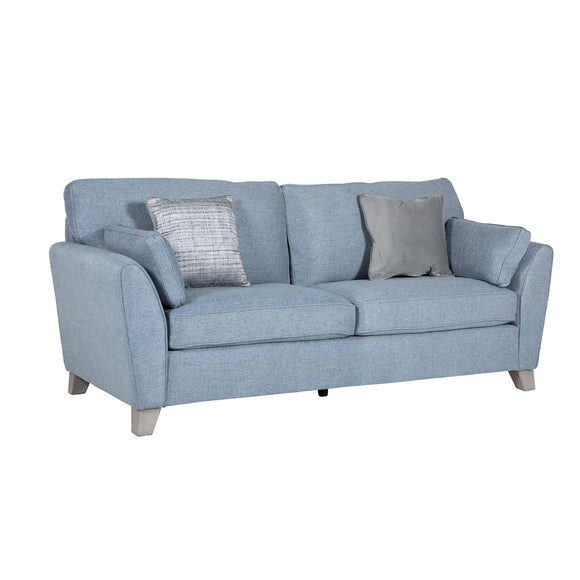 Elysium 3 Seater Sofa Blue, your go-to choice for luxury seating.