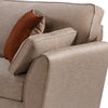 Premium foam-filled Elysium corner sofa cushions