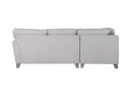  Premium foam and spring-filled Grey LHF corner sofa cushions