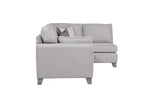 Small L-shaped couch in Grey RHF design