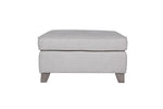 Footrest with storage in stylish Grey color