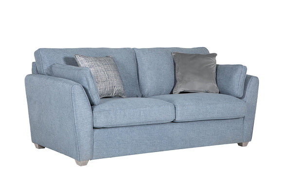 Elysium Sofa Bed Blue in plush setting