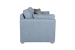 Durable sofa bed with pocket springs