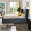 King Ottoman Bed with Easy Storage Access