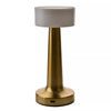turned off bronze usb table lamp 