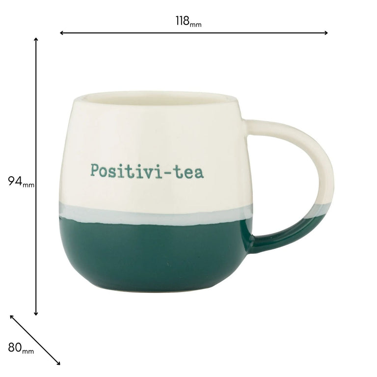 Positivi-Tea Mug  – Price & Kensington Stoneware Tea Mug