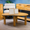 Ray Coffee Table Ginger Teak life style picture