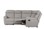 Grey Bowie corner recliner sofa perfect for living rooms.
