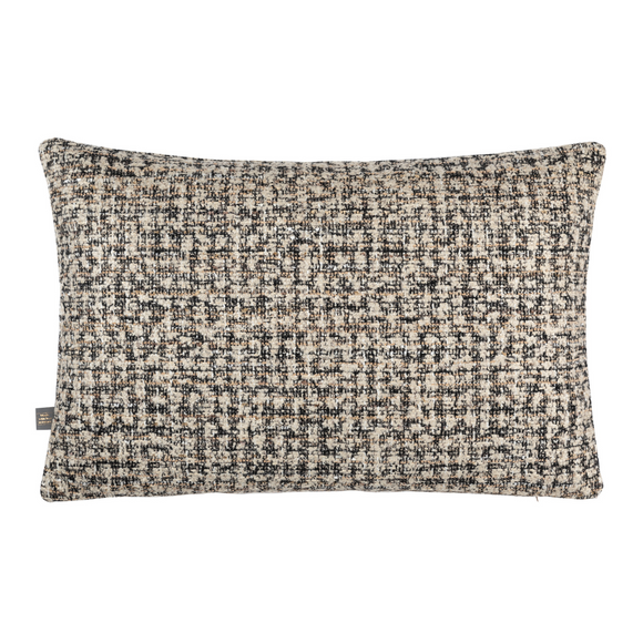 Natural and black Scatterbox Cushion BLAIR 40x60 cm