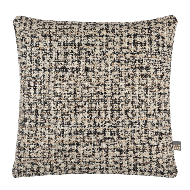 Scatterbox Cushion BLAIR 58x58 cm Natural/Black