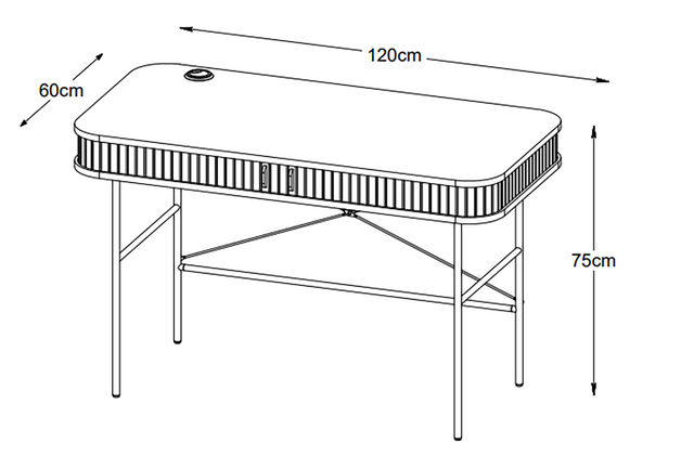 Nola Console Desk