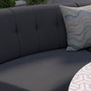 Experience luxury and relaxation with the Cove Large Garden Sofa Set. Transform your outdoor space into a stylish retreat with this premium furniture collection.