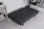 Stylish 2 seater sofa bed - Zenith Sofa Bed Charcoal - Available now at Foy and Company