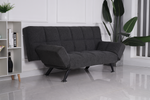 Comfortable futon sofa bed - Zenith Sofa Bed Charcoal - Order yours today