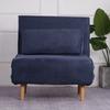 Denim Blue Chair Bed - The Ultimate Combination of Comfort and Functionality