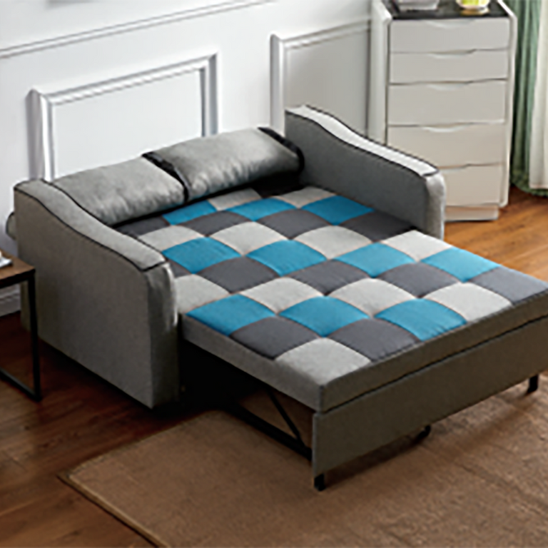 Aspen Sofa Bed Teal Grey