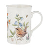 garden birds bluebell mug 300ml 