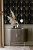 Elegant Deco Geometric Black wallpaper with art deco pattern