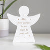 Elevate your space with the Guardian Angel Block Sign Assortment, an array of wooden block signs exuding a sense of serenity and spiritual significance through guardian angel illustrations.
