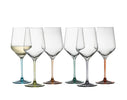 Galway Crystal Chroma Wine Glass Set of 6