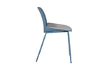 Enhance your dining space with the Harris Dining Chair in Blue. The beautiful blue upholstery creates a fresh and inviting atmosphere, adding a touch of elegance to your dining room decor. The ergonomic design ensures optimal comfort, with a padded seat and backrest that contour to your body's natural curves. The sleek metal legs provide stability and a modern aesthetic.
