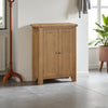 Ardara Shoe Cupboard 80cm in medium oak