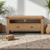Ardara TV Unit 110cm in medium oak