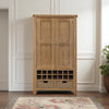 Ardara Larder Unit 110cm in medium oak