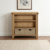 Ardara Small Bookcase 95cm in medium oak