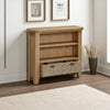 Ardara Small Bookcase 95cm in medium oak